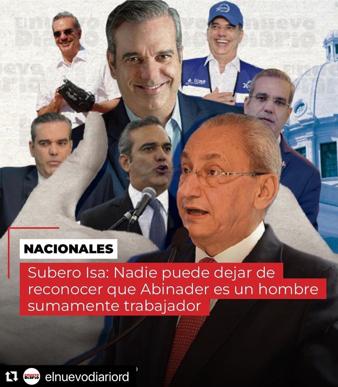 Suberio Isa reconocer esfuerzos de Abinader